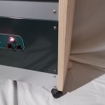 キャスター装備、楽に移動可能です。(現在キャスターは 白色 です。)