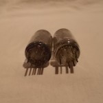 General Electric 12AX7 high-μ twin triode (pair)
