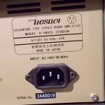 UESUGI U.Bros-220DSR phono equalizer use only optical cartridge
