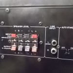 ONKYO SL-307 powered sub woofer
