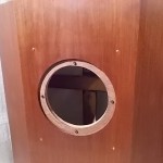 Open-back encrosure for 8inch(20cm) transducer (pair)