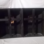 Open-back encrosure for 8inch(20cm) transducer (pair)