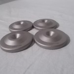 Aandante Largo Silent Mount SM-5(silver) spike foot mount base (4pcs)