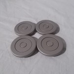 Aandante Largo Silent Mount SM-5(silver) spike foot mount base (4pcs)