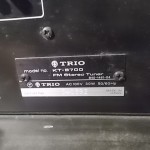 TRIO KT-9700 FM tuner
