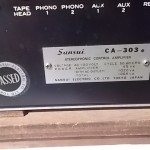 SANSUI CA-303 tube stereo preamplifier