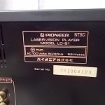 Pioneer LD-S1 laser disc player