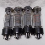 Amperex(Mullard) EL34/6CA7 pentode power tube (matched quad)