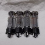 Amperex(Mullard) EL34/6CA7 pentode power tube (matched quad)