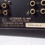 LUXMAN CL-360 tube stereo priamplifier