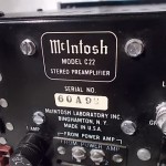 McIntosh C22 tube stereo preamplifier
