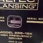 ALTEC 288-16K HF transducer (pair)