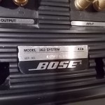 BOSE 363 3way speaker system (pair)