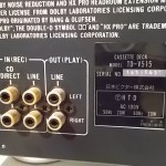 Victor TD-V515 3-head audio tape recorder