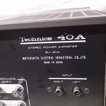 Technics SU-40A tube stereo power amplifier