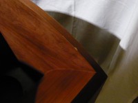 傷の拡大写真です。