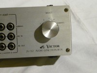 製品表示・セレクトノブ周辺の写真です。